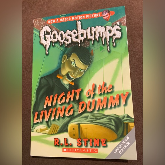 Goosebumps: Night of the Living Dummy Paperback Book - Picture 1 of 3